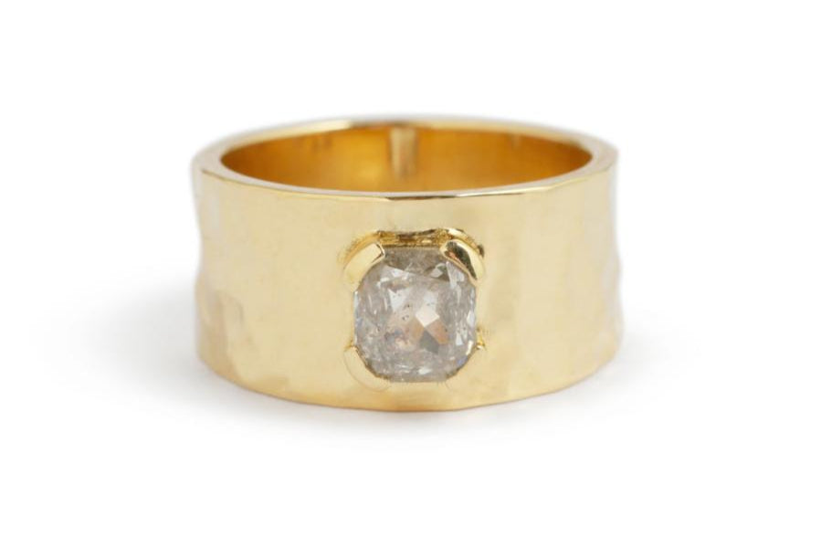 Armored Sapphire Cigar Band – Melissa Joy Manning Inc.