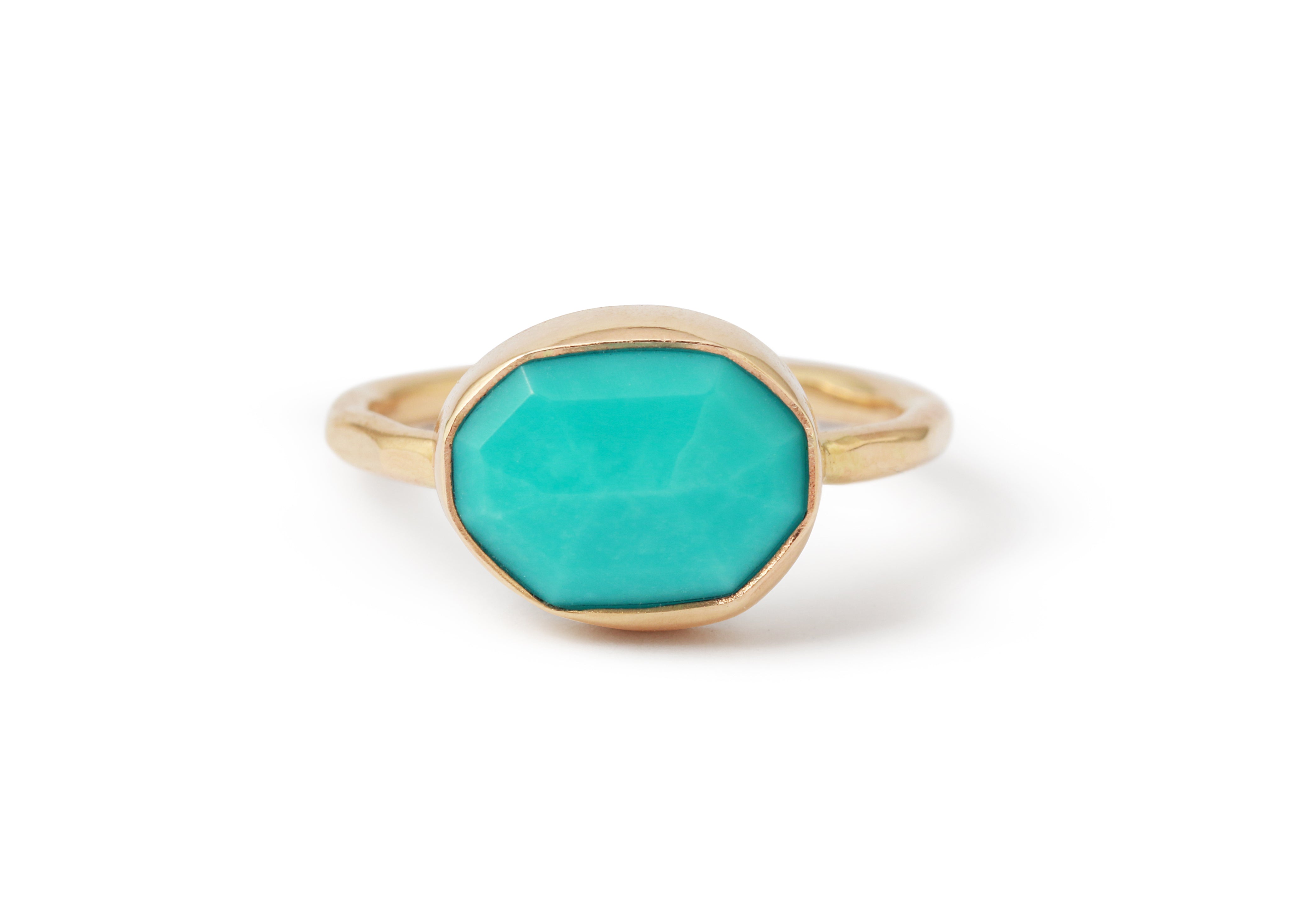 Freeform East-West Turquoise Ring – Melissa Joy Manning Inc