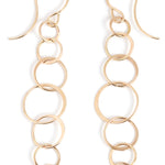 Long lightweight chain earrings - Melissa Joy Manning Jewelry
