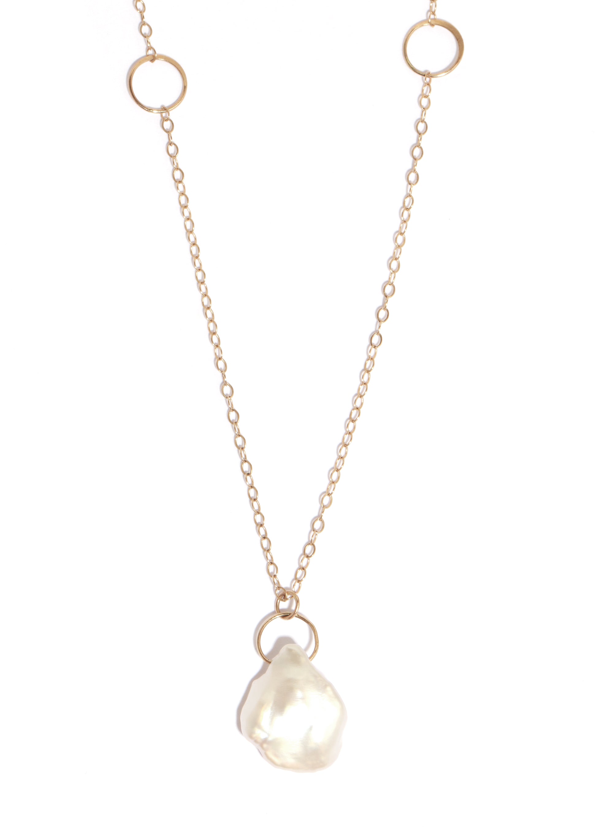 Pearl Drop Necklace - Melissa Joy Manning Jewelry