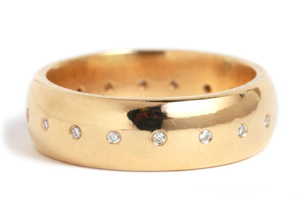 Half Dome Diamond Band - Melissa Joy Manning Jewelry