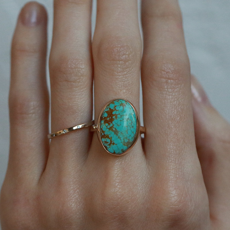 kingman mine turquoise ring