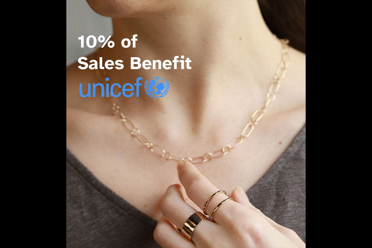 Supporting Women Worldwide. 10% of Sales in March Benefit UNICEF