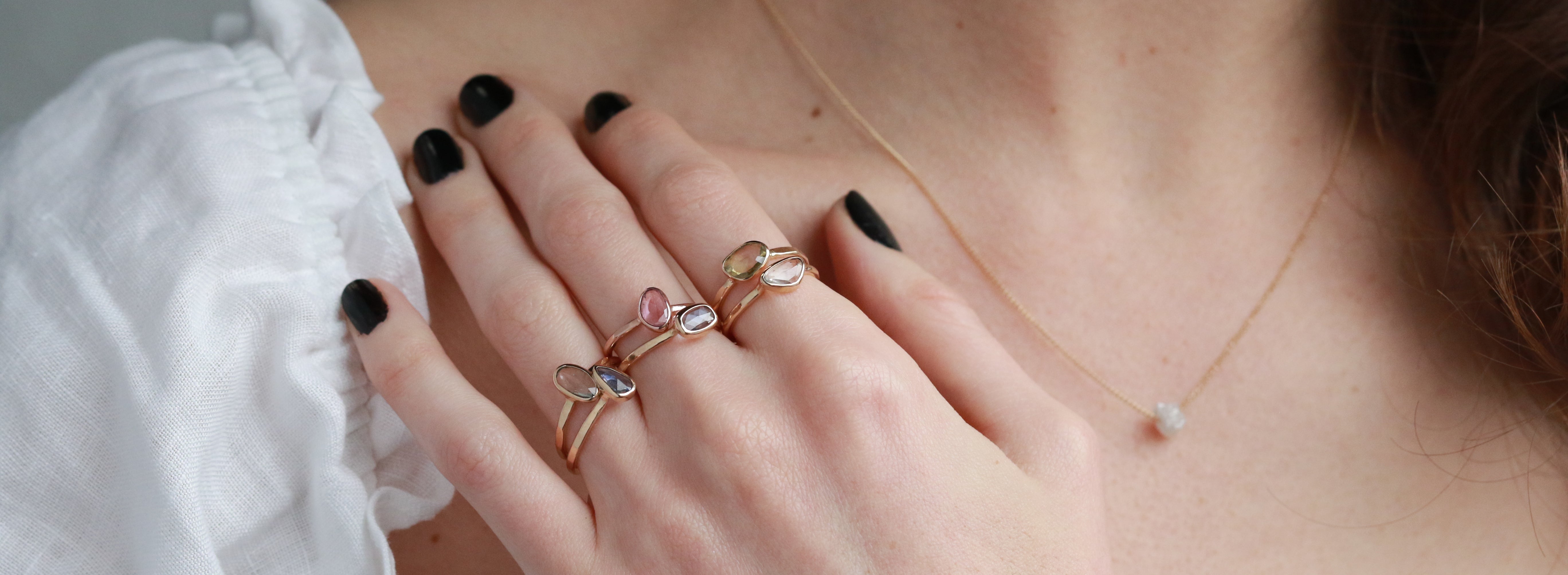 Nontraditional Bridal Rings