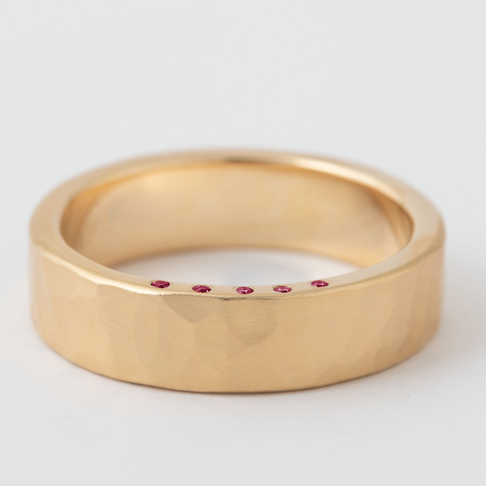 6mm Thick Ruby Edge Band - 14k Yellow Gold Default Title HIDDEN 0ac44c3905c4b576d3fbf006167b1591dafa914606c659daaf1d1760a697f883