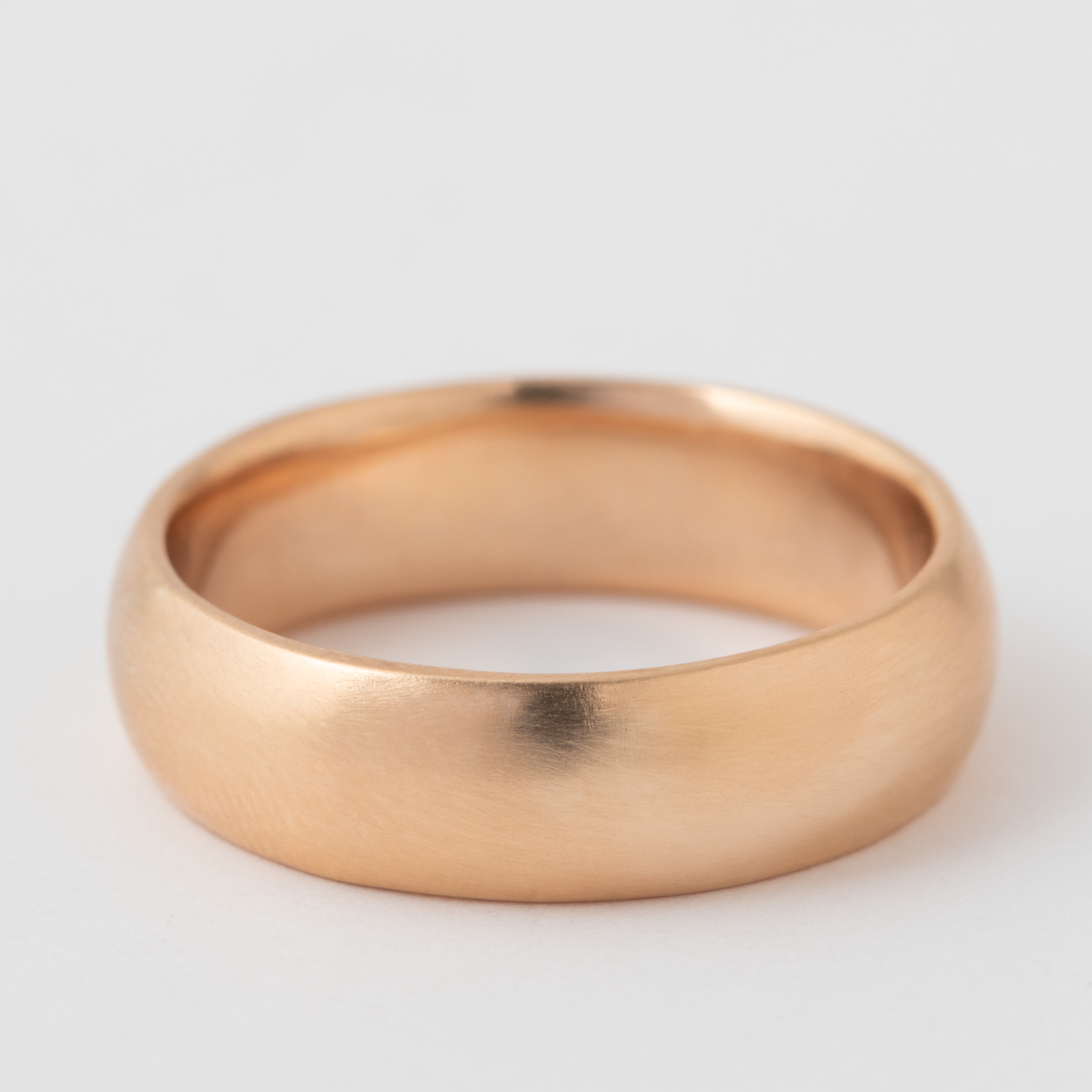 6mm Domed Smooth Band - 18k Rose Gold Default Title HIDDEN 123fe2e85dd98a6b7bac9992b1aa4da1c14ef0511d07761ffe6373844072b23f
