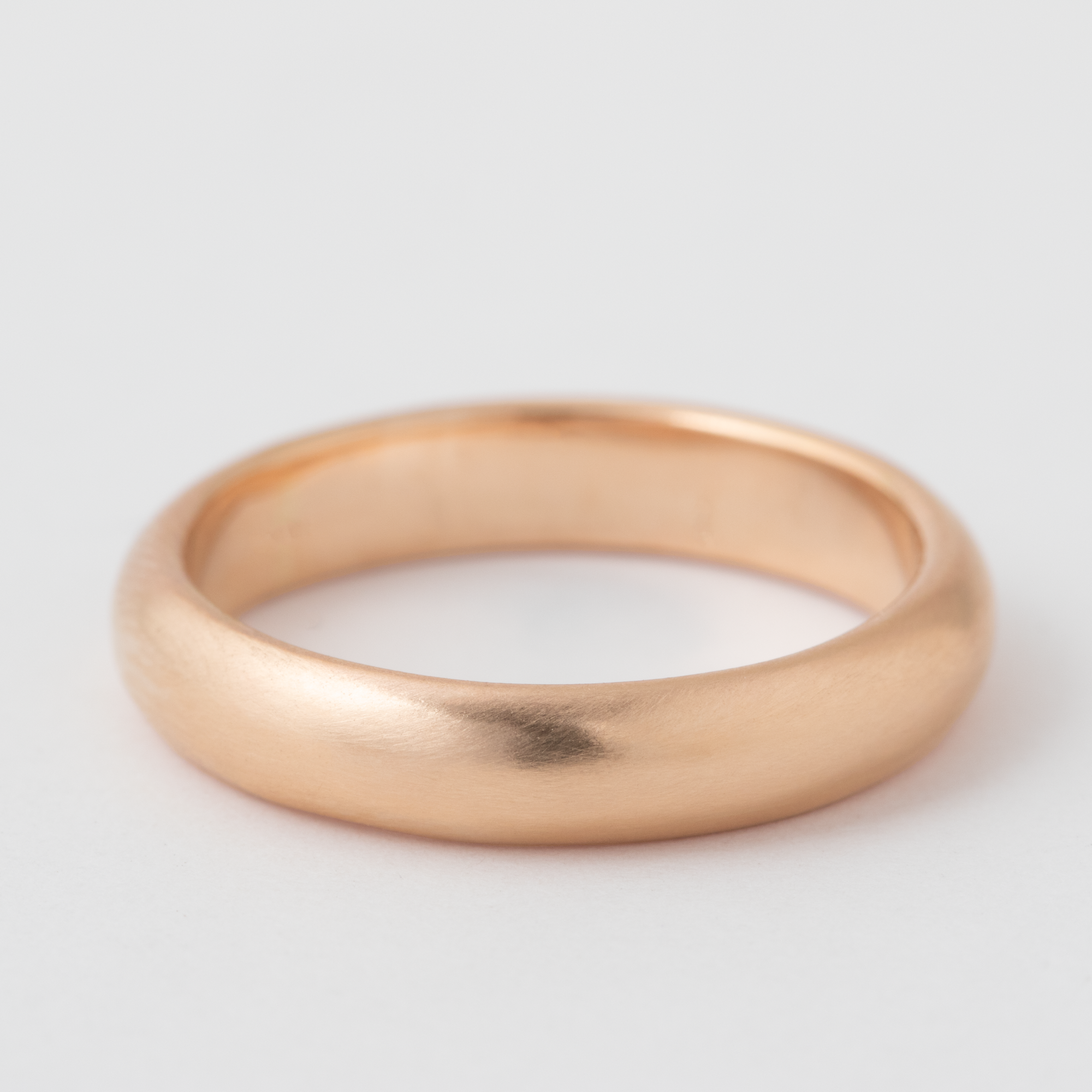 4mm Domed Smooth Band - 18k Rose Gold Default Title HIDDEN 6495f10436313a17c7385fa4f3c9fed1f77bc8660a9cbf45b1b45129c1e76e63