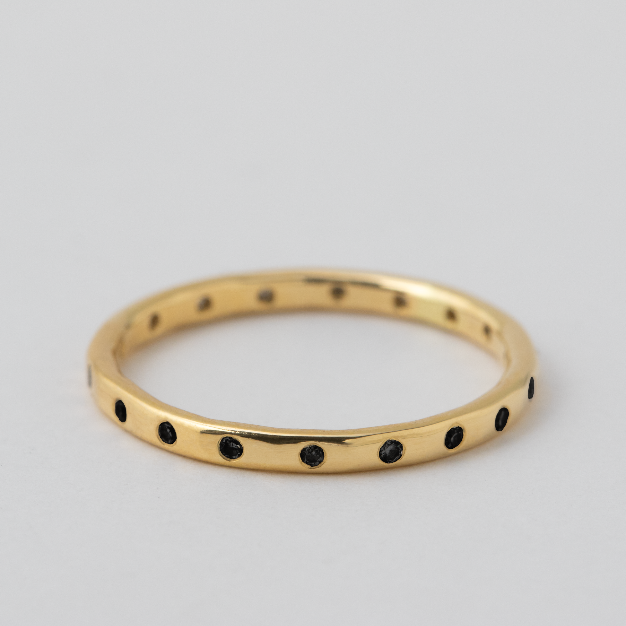 18 Black Diamond Band - 18k Yellow Gold Default Title Rings 6e1cad48ec655ad835e540be4e2827ec00d5e4a500167bc2421f51debd17bb26