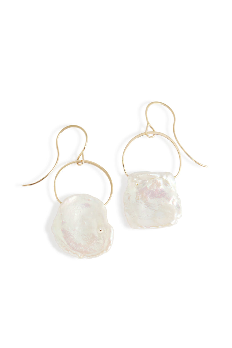 Pearl Drop Earrings gold Earrings 756A1371