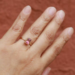 1.26 carat Deep Pink Tourmaline Ring Rings 756A1817