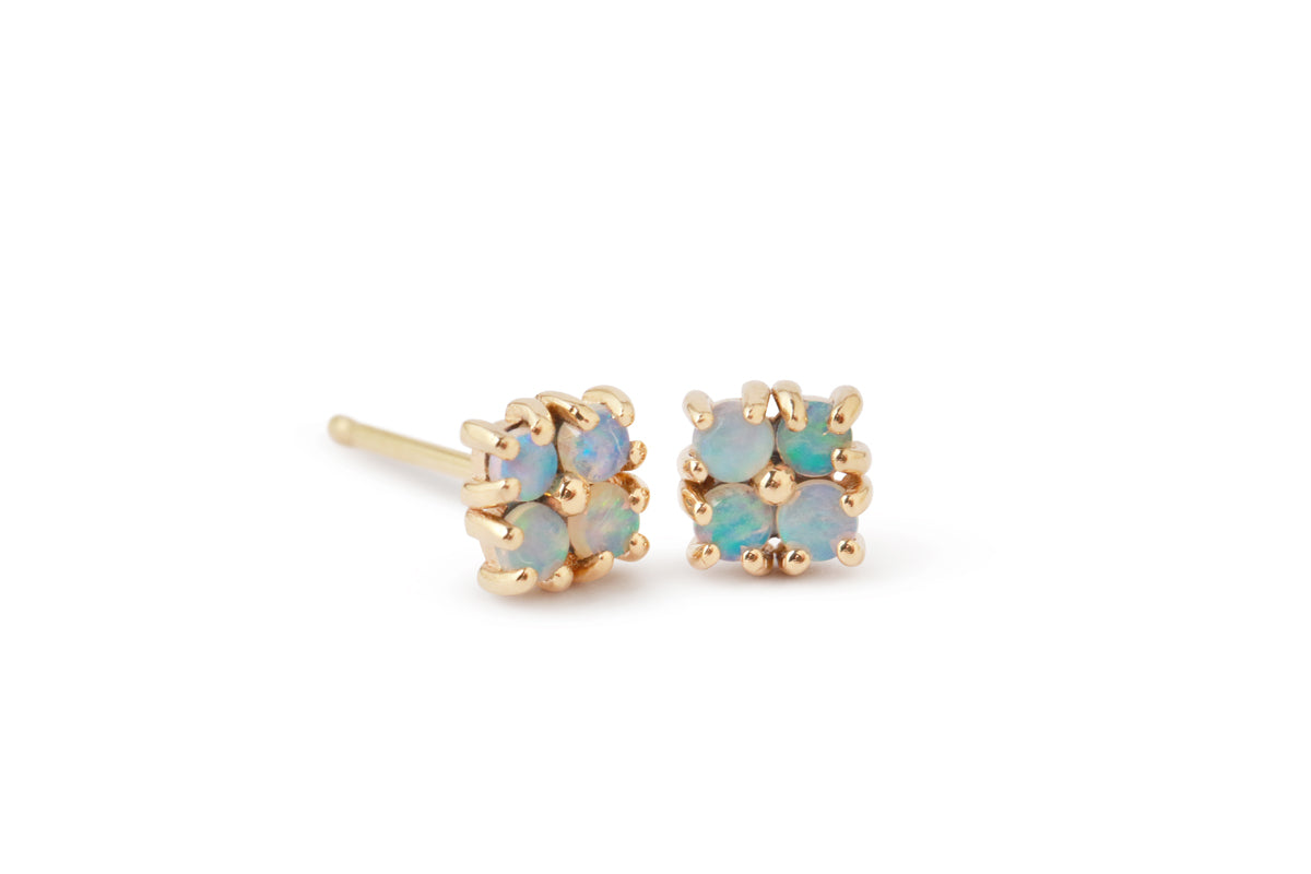 Small Opal Studs by WWAKE EARRINGS 756A2562_a01efdf1-aac5-4f30-816a-993a256299e9