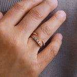 Micropave Open Slice Ring by WWAKE Stock Ring 756A2630_da299451-a2c6-42f1-b891-4c28b9c968b0