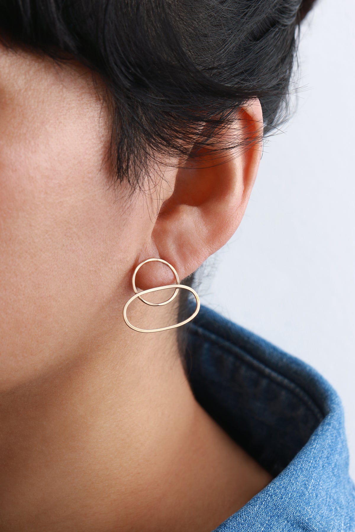 Sculptural Overlay Earrings EARRING 756A3900