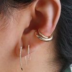 Fine Great Twisted Ear Cuff (half pair) by Gabriela Artigas EARRING 756A4603