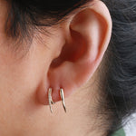 Tusk Huggie Earring (half pair) by Gabriela Artigas 756A4620_8e1ff609-f632-4cbc-a2d0-b186598051c5