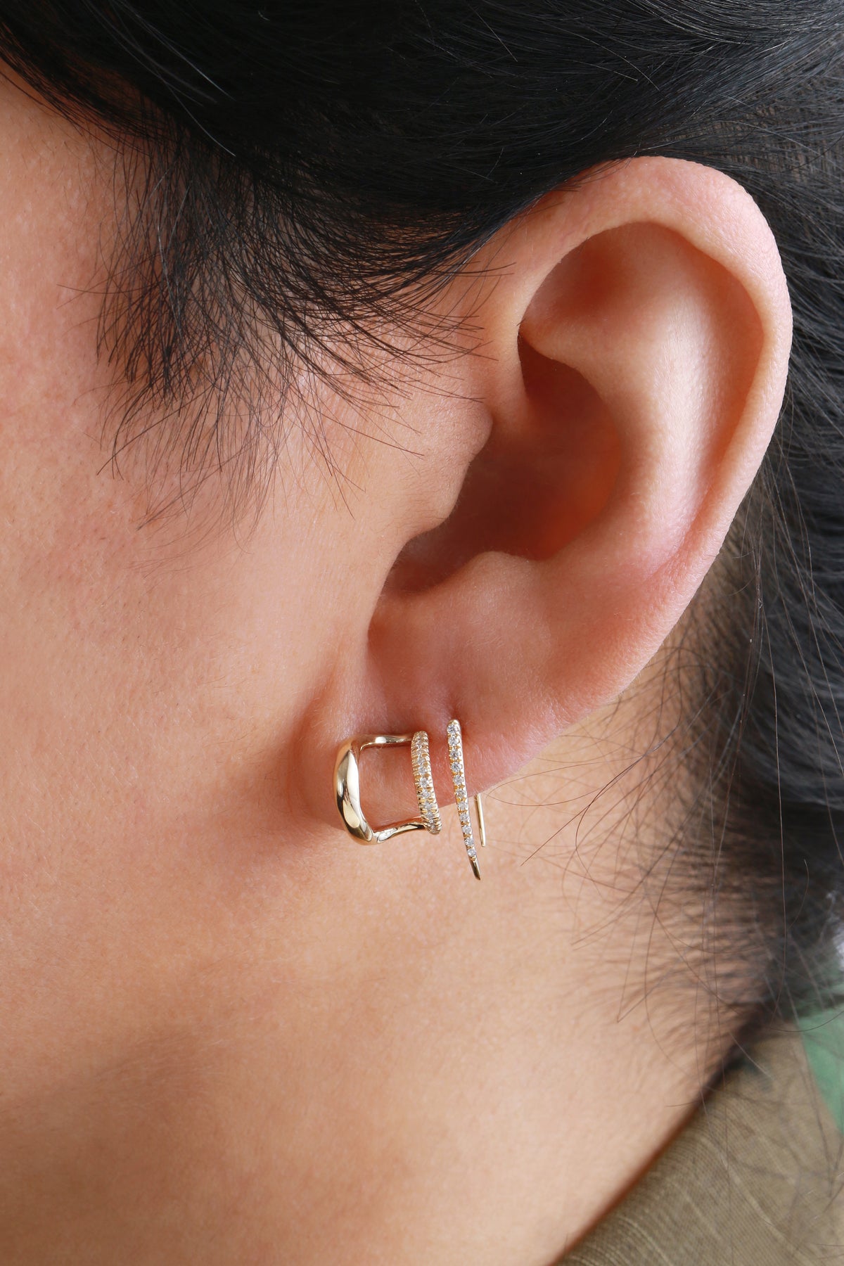 The Twin Tusk Earrings by Gabriela Artigas earring 756A4624