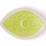 Chartreuse Spirit Eye Dish by Demetria Chappo 756A5377