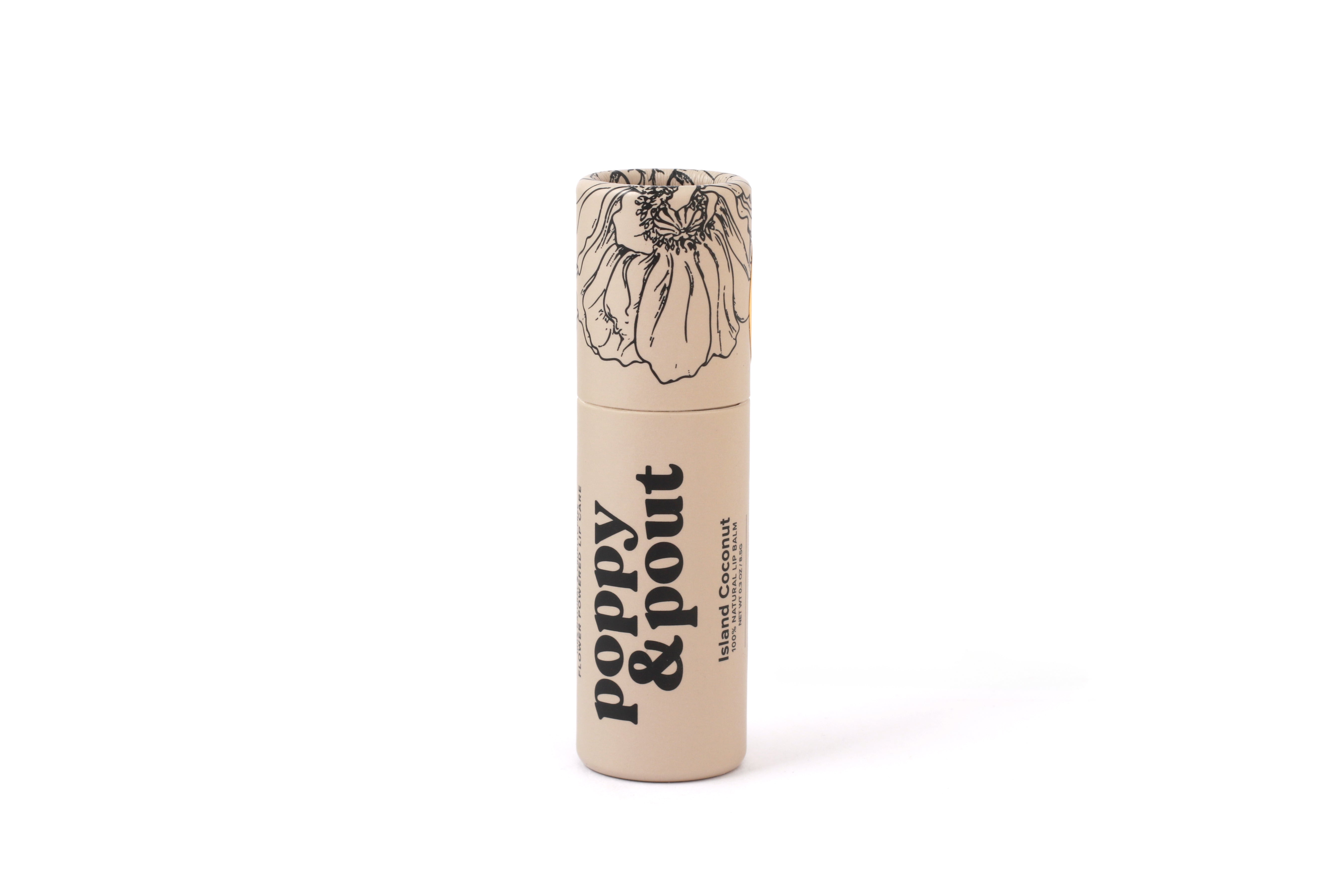 Island Coconut Lip Balm by Poppy and Pout beauty 756A5403