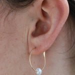 7/8 Inch Hoops with Floating Single Pearls Earrings 756A5554_68ee928d-2877-4eae-85fb-badc0036fcc1