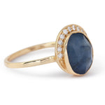 Freeform Blue Sapphire Diamond Crescent Moon Ring BFCM Stock Ring 756A6205_e3f58a71-884e-43f3-acc8-5c07c3d506f5