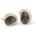 Labradorite Diamond Crescent Moon Stud Earrings 756A6210_6f92b220-242e-4d75-bc9b-7973df304ced