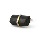 Black Tourmaline Stick Stud Earring (half pair) 756A6304