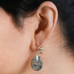 Small O'Keeffe Earrings by TenThousandThings Earrings 756A6426_7fa207f8-30e7-496e-a03a-decc558e8639