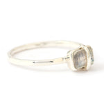 Sterling Silver Bezel Wrapped Labradorite Ring BFCM Stock Ring 756A6477