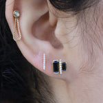 Cityscape Black Spinel and Diamond Tower Stud Earrings Necklaces 756A6821_273e8866-fc56-4bf8-9e45-752543d5c7e3