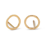 Open Circle Stud Earrings Gold EARRINGS E1070G_08e5f683-7de3-47c9-9dea-c171bef72b2c