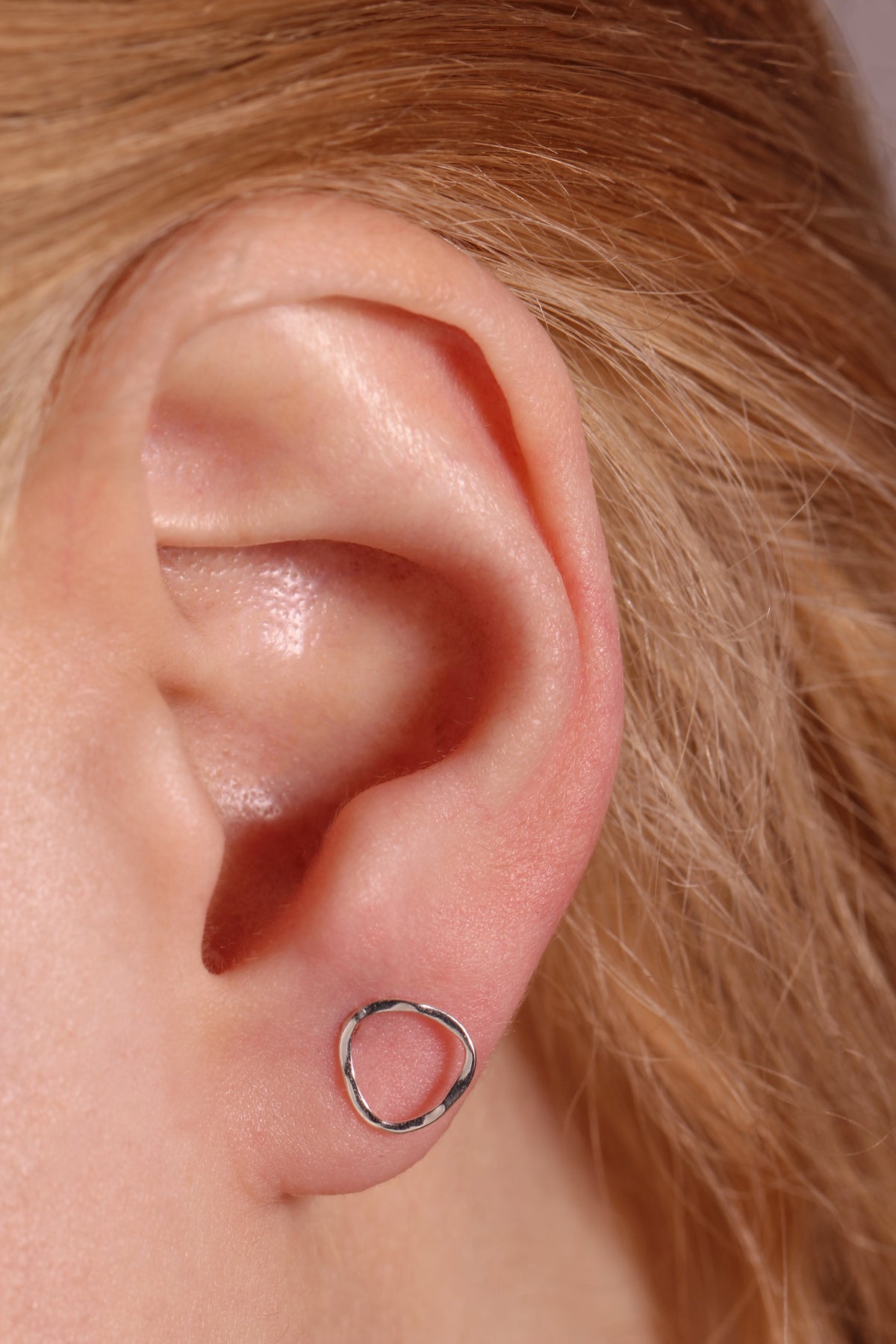 Open Triangle Stud Earring EARRINGS E1071-OM