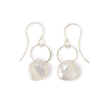 Pearl Drop Earrings silver Earrings E1866