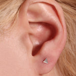 Solid Triangle Stud Earrings EARRINGS E2005-OM