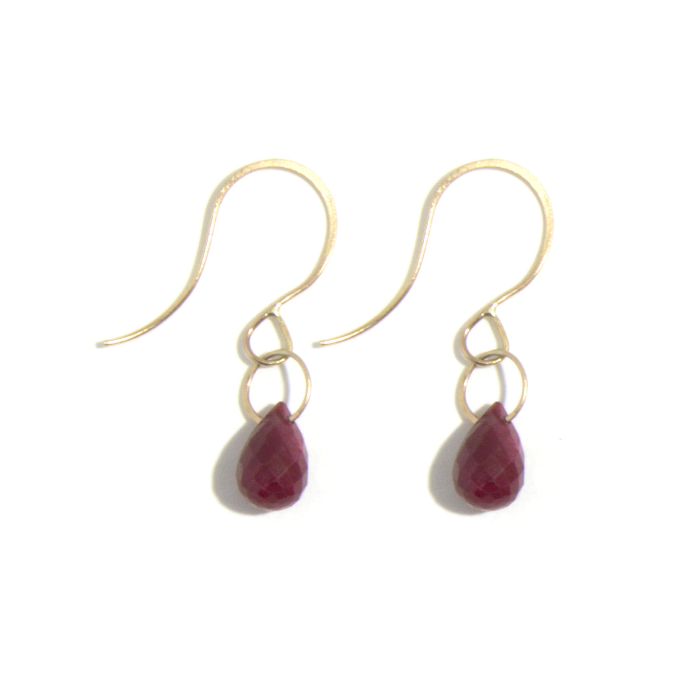 Ruby Single Drop Earrings EARRINGS E2253R