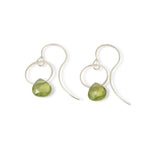 Peridot Single Drop Earrings EARRINGS E2255PD