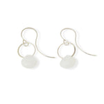 Moonstone Single Drop Earrings Earrings E2255RMS-3