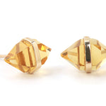 Large Herkimer cut Bezel Wrapped Citrine Stud Earrings Default Title Earrings E3180CIT_70f553e2-270e-4bcc-a4f6-59841e04f668