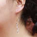 Five drop white topaz earrings - Melissa Joy Manning Jewelry