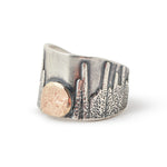 Moonrise Cigar Band Ring by Erin Cuff Stock Ring EC_MRBAND02