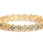 Prong Set Sapphire Eternity Band - 14 Karat Yellow Gold HIDDEN FR0023_927a3cff-ec34-4d57-a07f-c9debc4bbea6