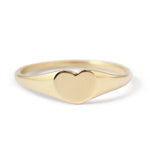 Sweetheart Signet Ring by Hayley K.S. Fine RING HS_HEARTSIG5-1