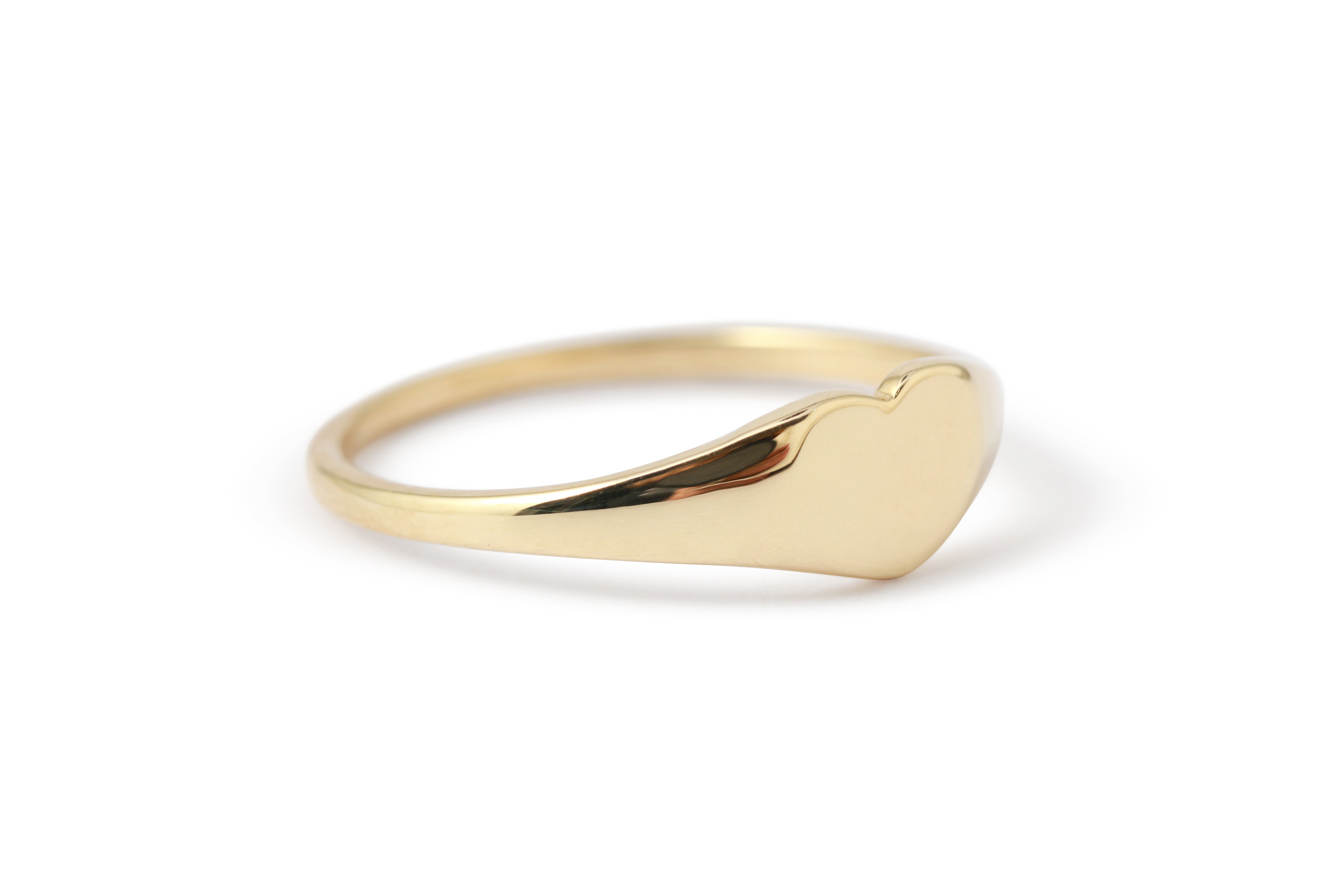 Sweetheart Signet Ring by Hayley K.S. Fine RING HS_HEARTSIG5-2