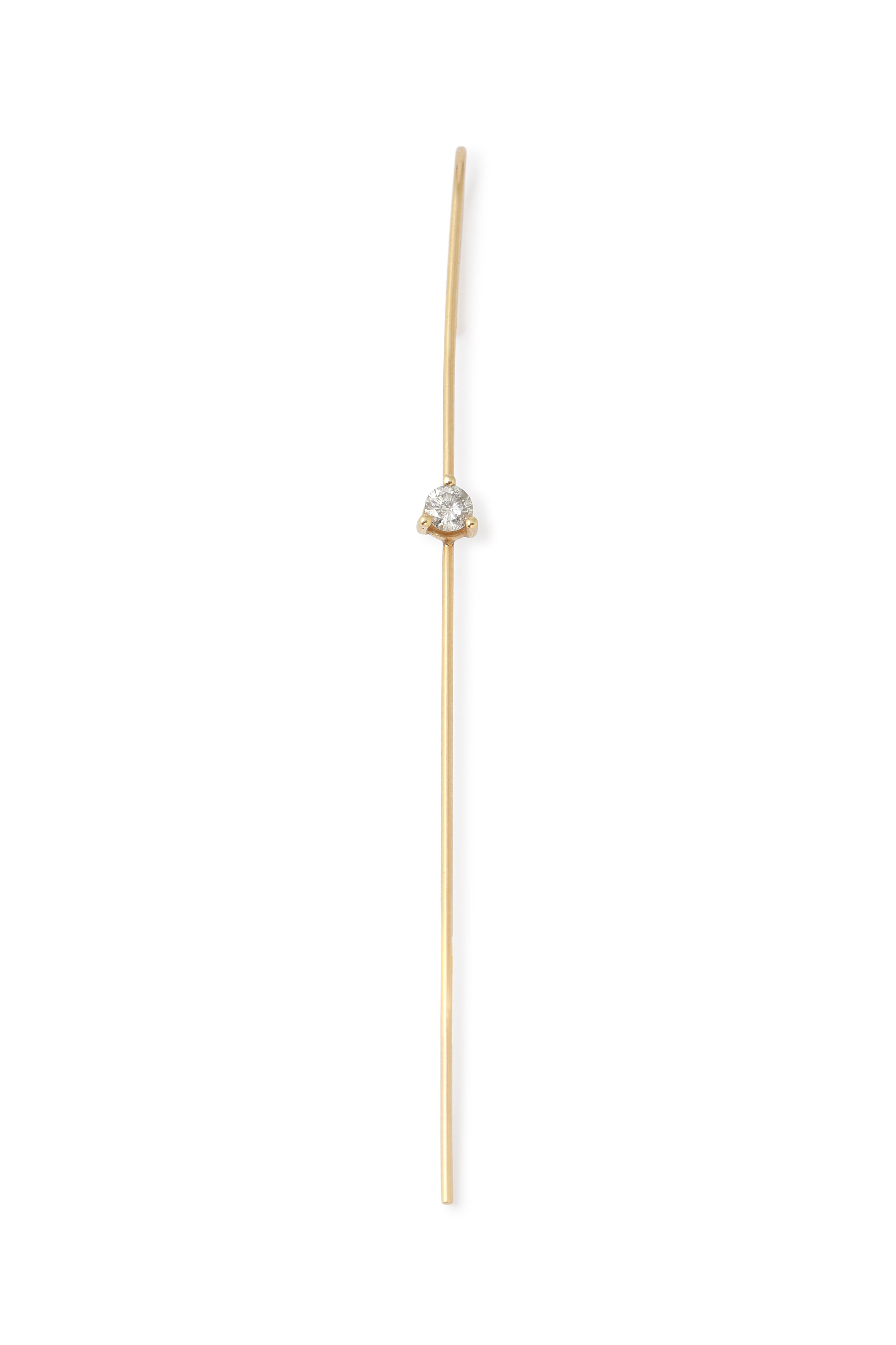 Diamond Gem Needle Earring (half pair) by Labulgara EARRING LABU_DIAMOND-4