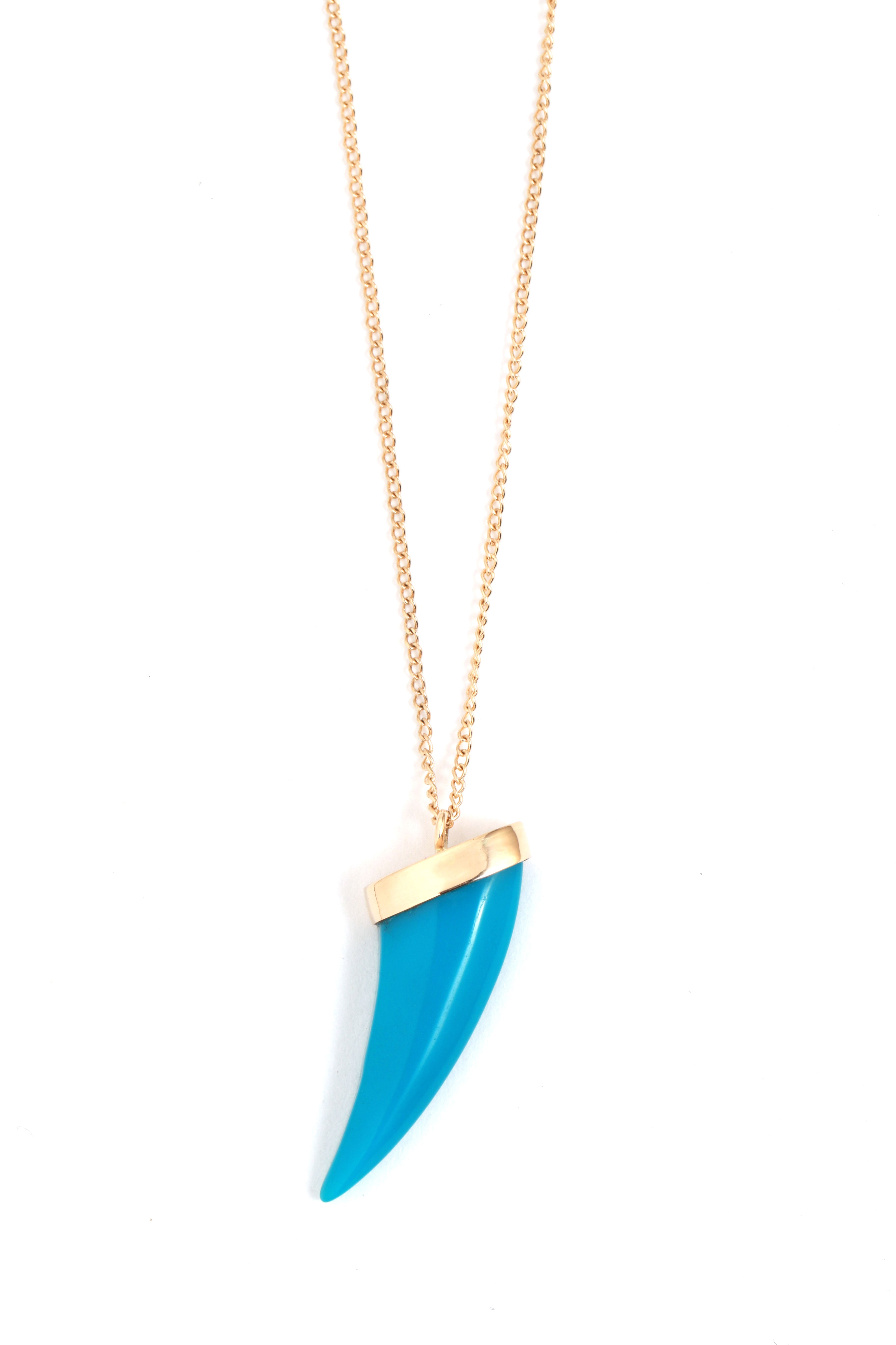 Turquoise Claw Necklace Necklaces LN2153