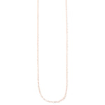 18-20" Tiny Chain Necklace Pink Gold NECKLACES N2176PG-1