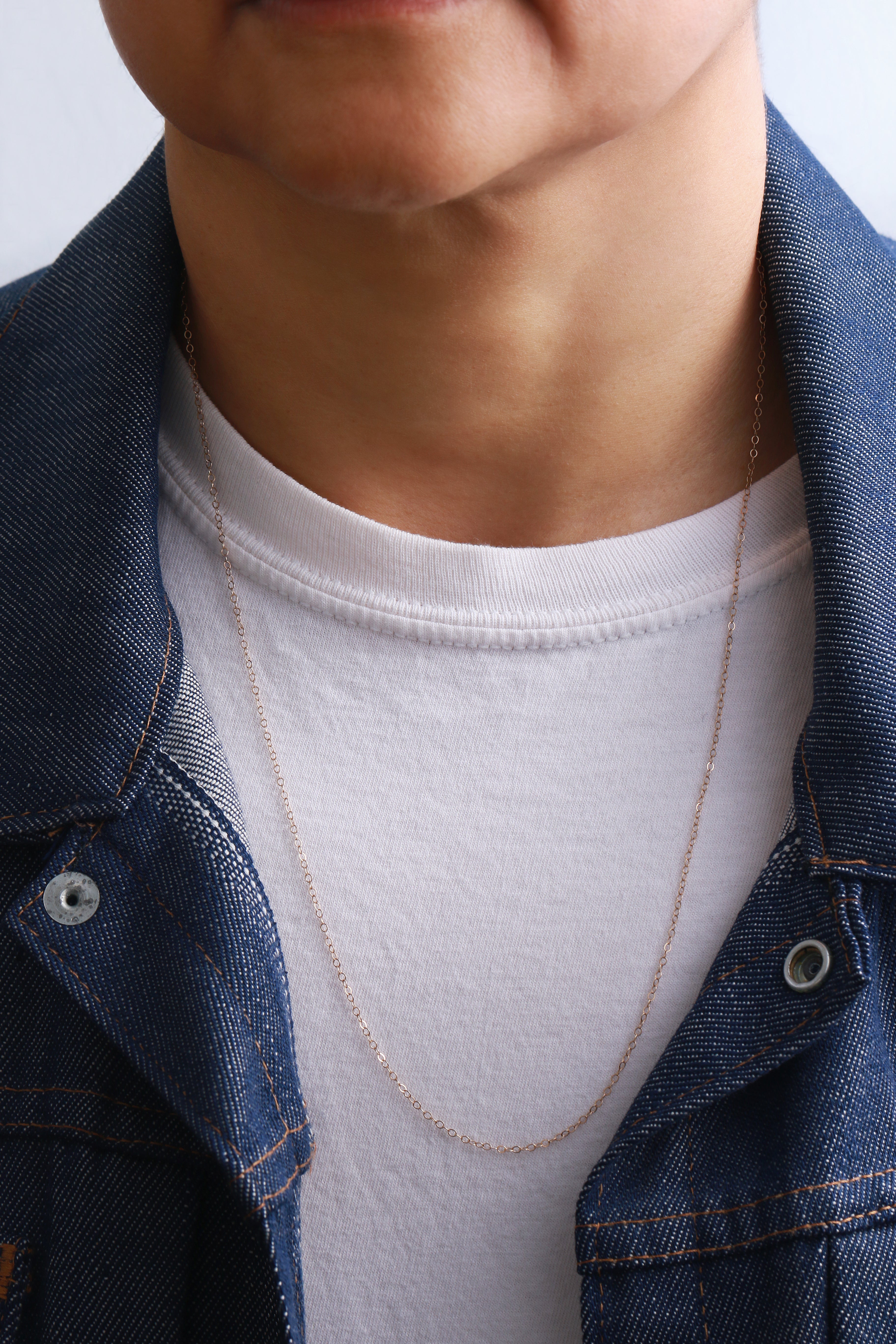 24" Tiny Chain Necklace NECKLACE N2177G-2