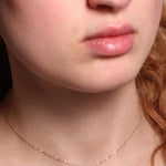 Tiny Freeform Labradorite Necklace Necklaces N2201LAB-OM