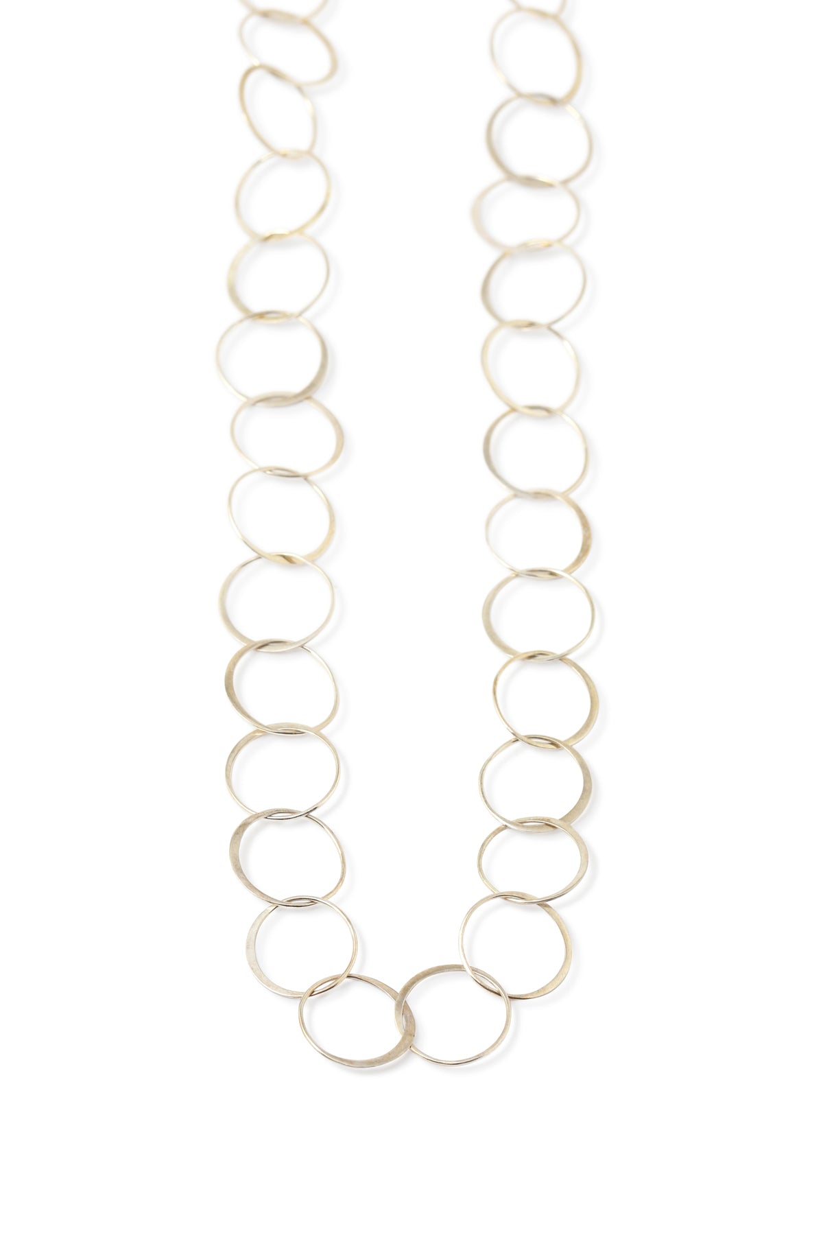 Round Link Chain Necklace silver Necklaces N300-6_f712c3a3-2979-421b-9b0d-80a1ade469a4