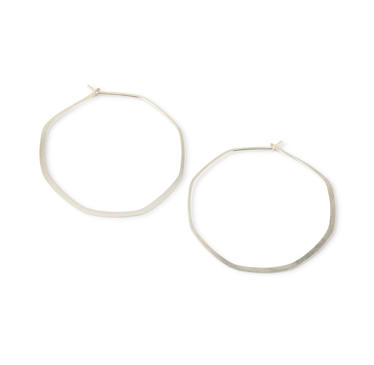 1.5 Inch Octagon Hoops Earrings OCTH-3