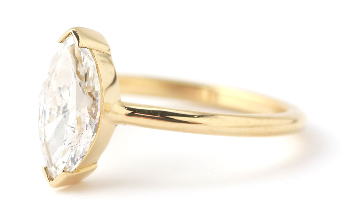 1.21 Carat Marquis Cut Diamond ring